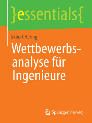 cover image of Wettbewerbsanalyse für Ingenieure